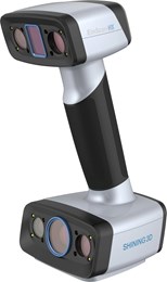 Shining 3D EinScan HX Hybrid blue laser & LED handheld 3D scanner